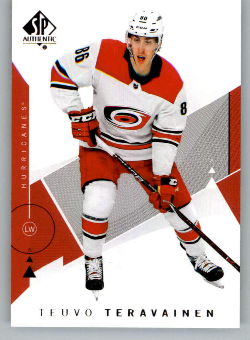 2018-19 SP Authentic #63 Teuvo Teravainen Carolina Hurricanes V93445 Image 1