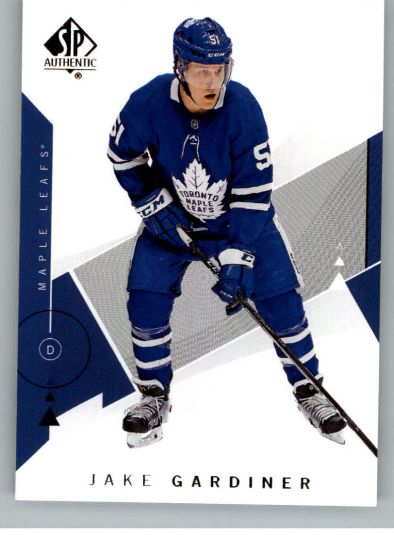 2018-19 SP Authentic #64 Jake Gardiner Toronto Maple Leafs V93446 Image 1