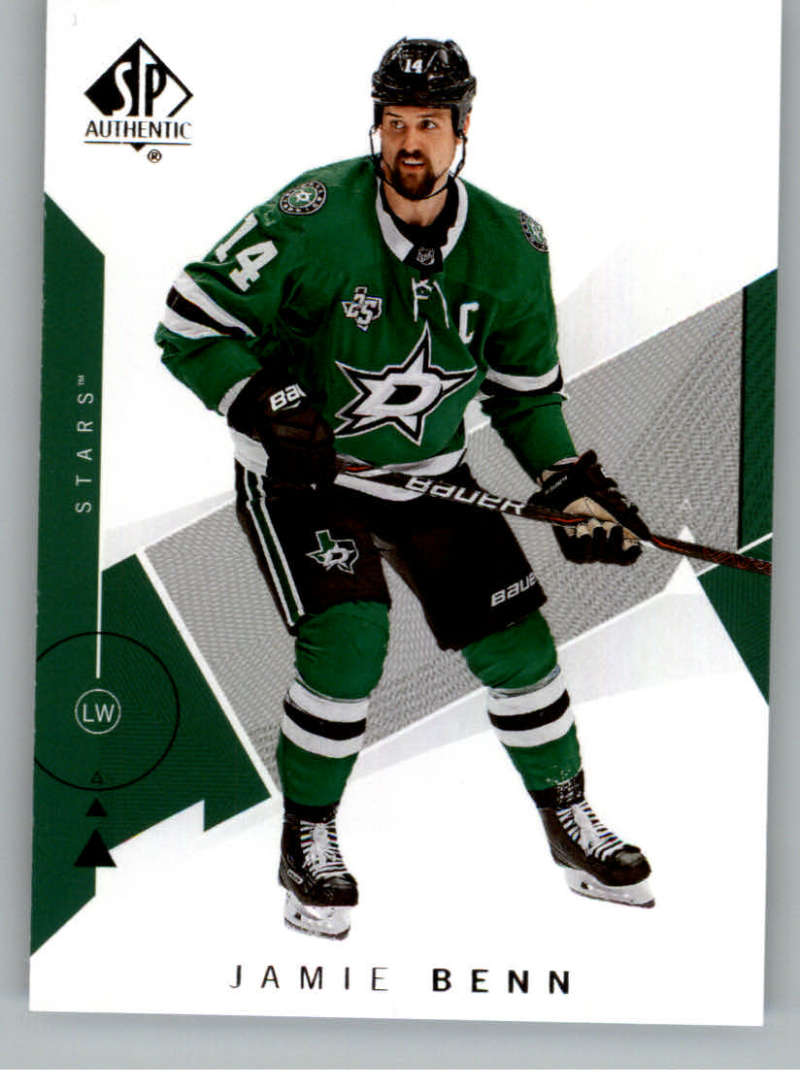 2018-19 SP Authentic #65 Jamie Benn Dallas Stars V93447 Image 1