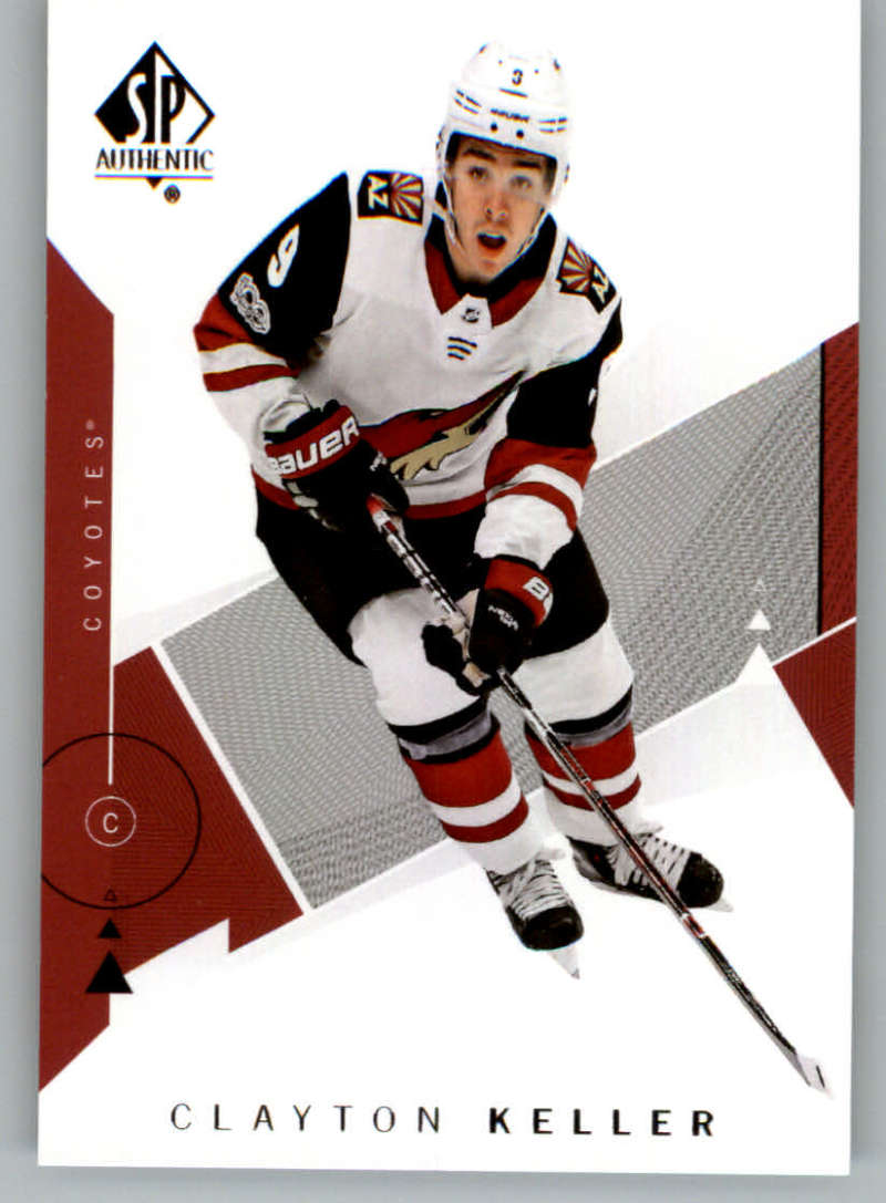 2018-19 SP Authentic #68 Clayton Keller Arizona Coyotes V93450 Image 1