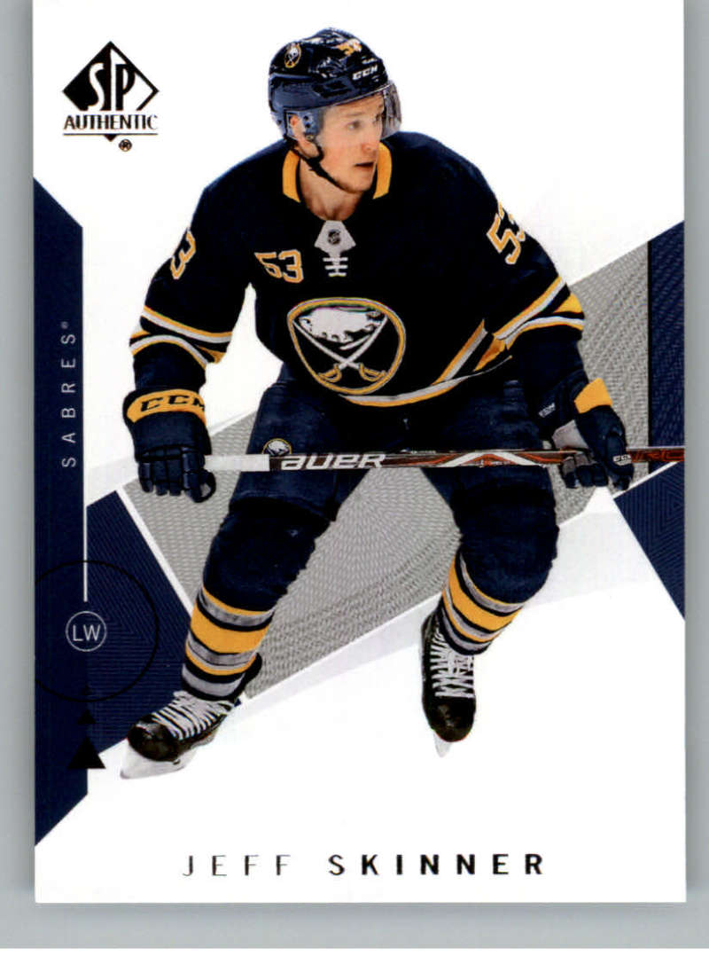 2018-19 SP Authentic #78 Jeff Skinner Buffalo Sabres V93465 Image 1