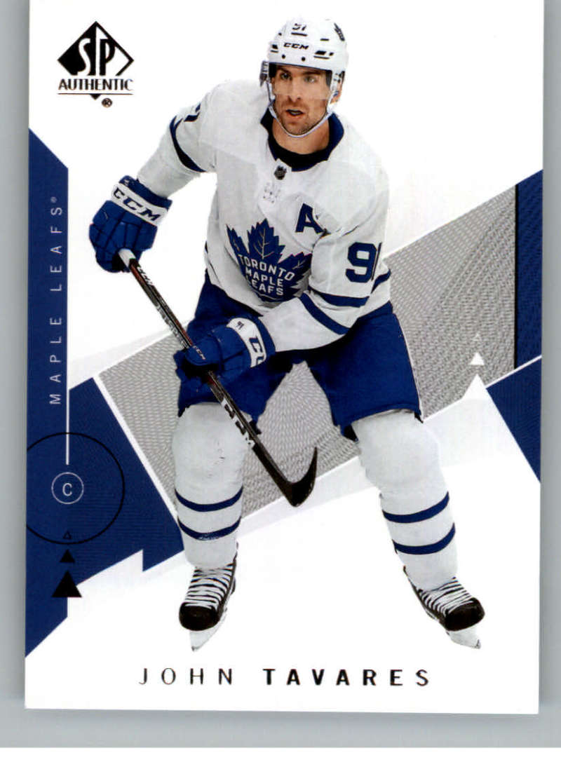 2018-19 SP Authentic #80 John Tavares Toronto Maple Leafs V93469 Image 1