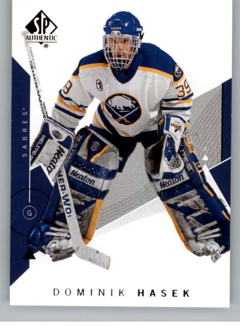 2018-19 SP Authentic #95 Dominik Hasek Buffalo Sabres V93492 Image 1