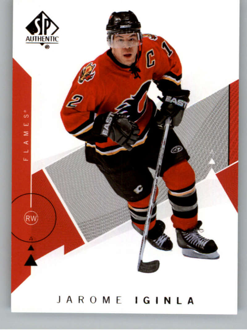 2018-19 SP Authentic #97 Jarome Iginla Calgary Flames V93493 Image 1