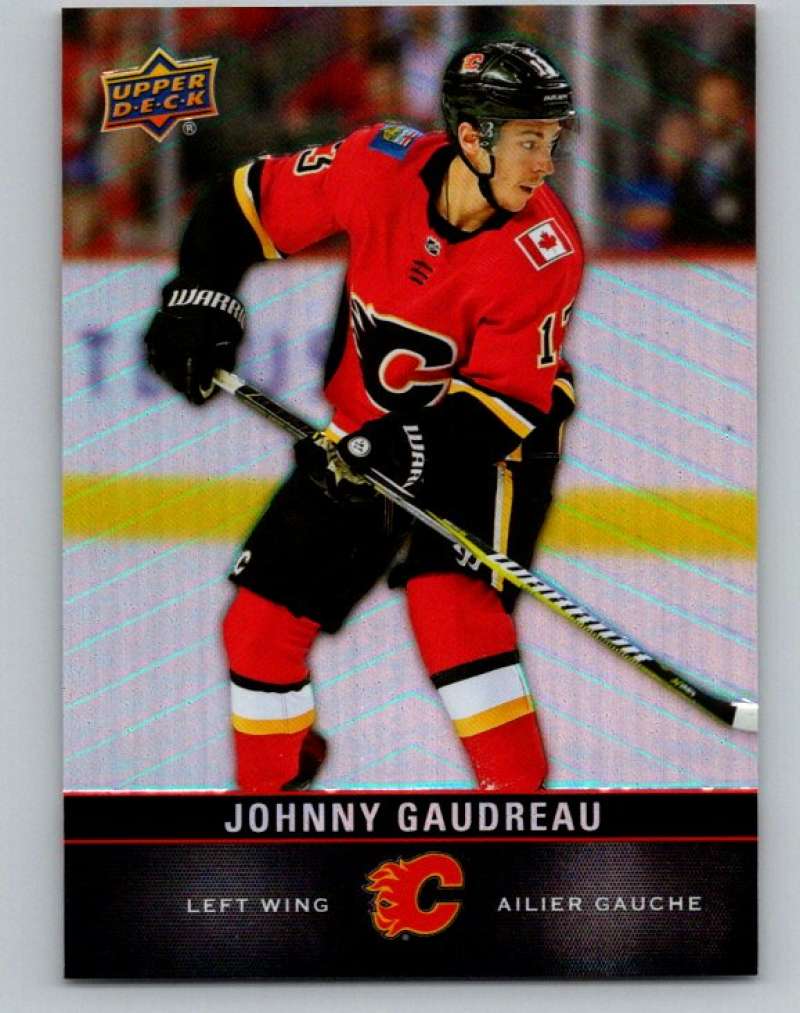 2019-20 Upper Deck Tim Hortons #13 Johnny Gaudreau Calgary Flames Image 1