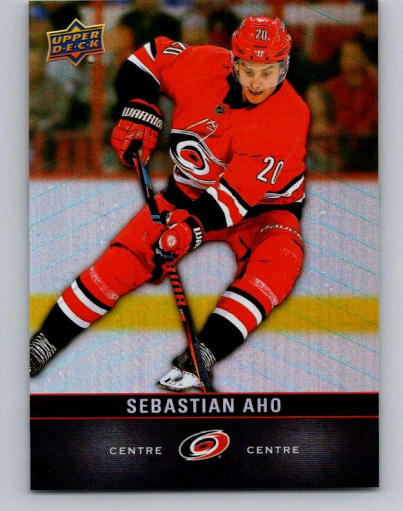 2019-20 Upper Deck Tim Hortons #20 Sebastian Aho Carolina Hurricanes Image 1