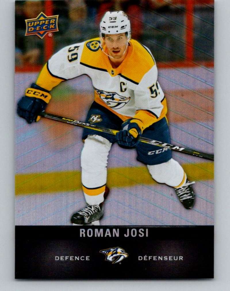 2019-20 Upper Deck Tim Hortons #59 Roman Josi Nashville Predators Image 1