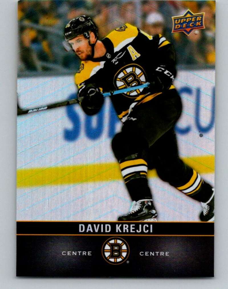 2019-20 Upper Deck Tim Hortons #62 David Krejci Boston Bruins Image 1