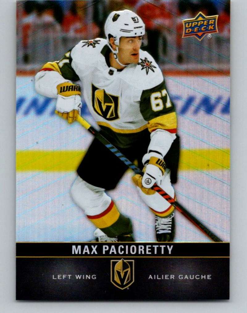 2019-20 Upper Deck Tim Hortons #67 Max Pacioretty Vegas Golden Knights Image 1