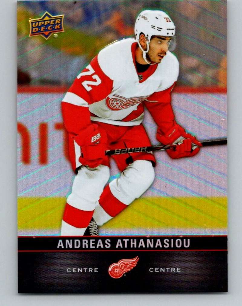 2019-20 Upper Deck Tim Hortons #72 Andreas Athanasiou Detroit Red Wings Image 1