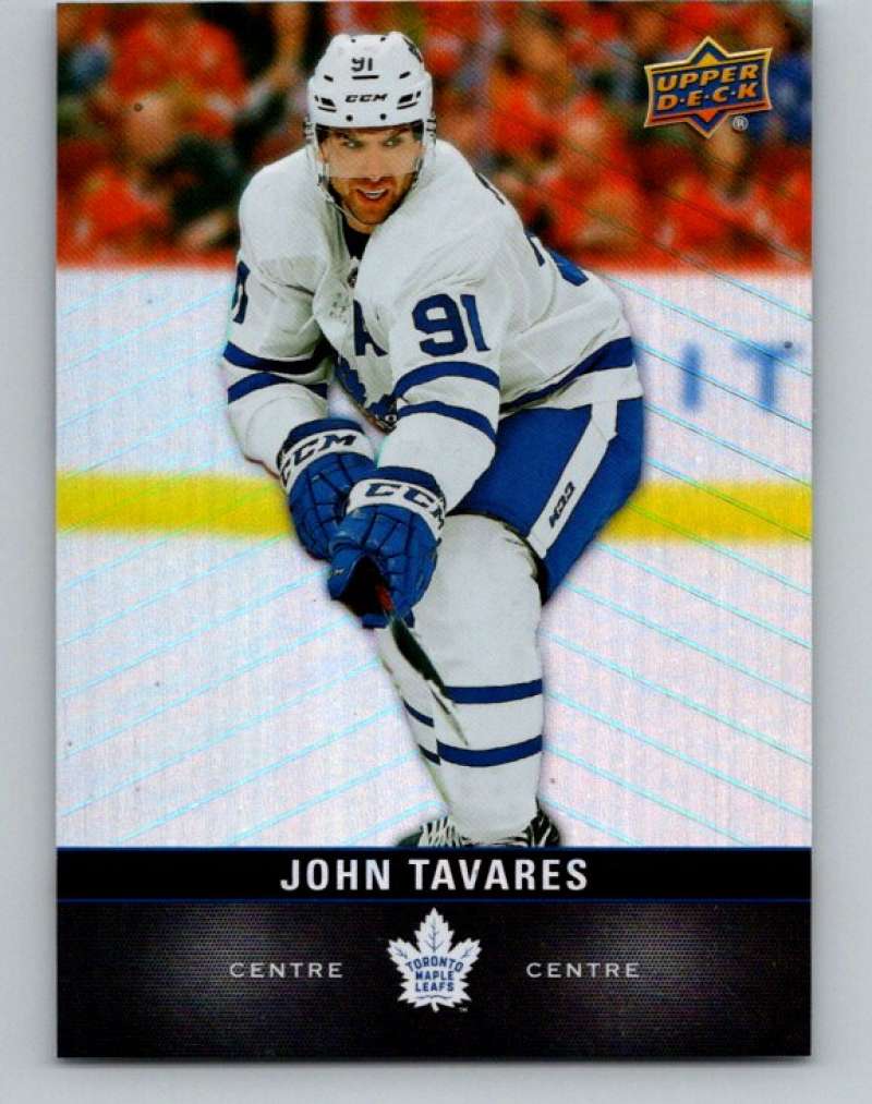2019-20 Upper Deck Tim Hortons #91 John Tavares Toronto Maple Leafs Image 1