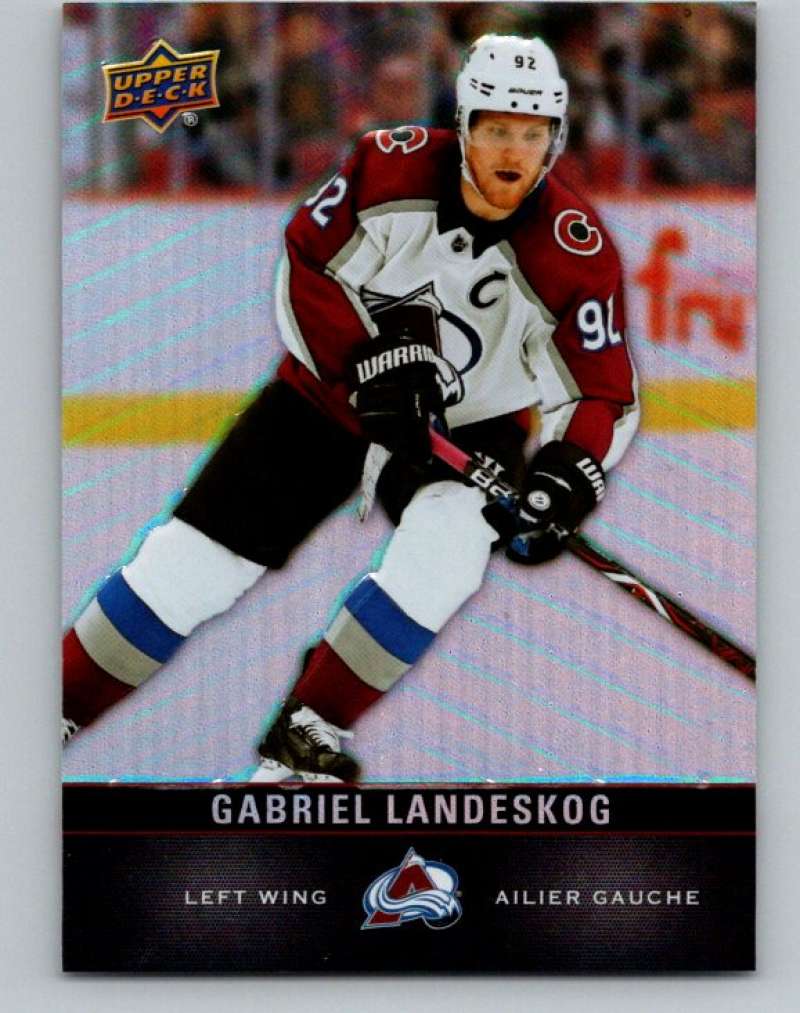 2019-20 Upper Deck Tim Hortons #92 Gabriel Landeskog Colorado Avalanche Image 1