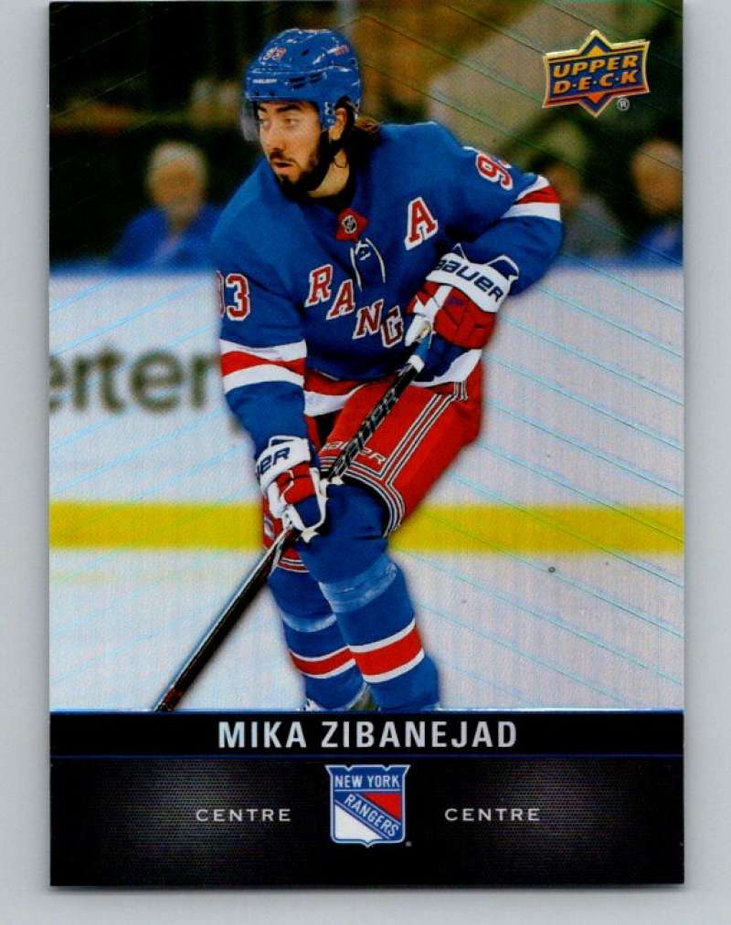 2019-20 Upper Deck Tim Hortons #93 Mika Zibanejad New York Rangers Image 1