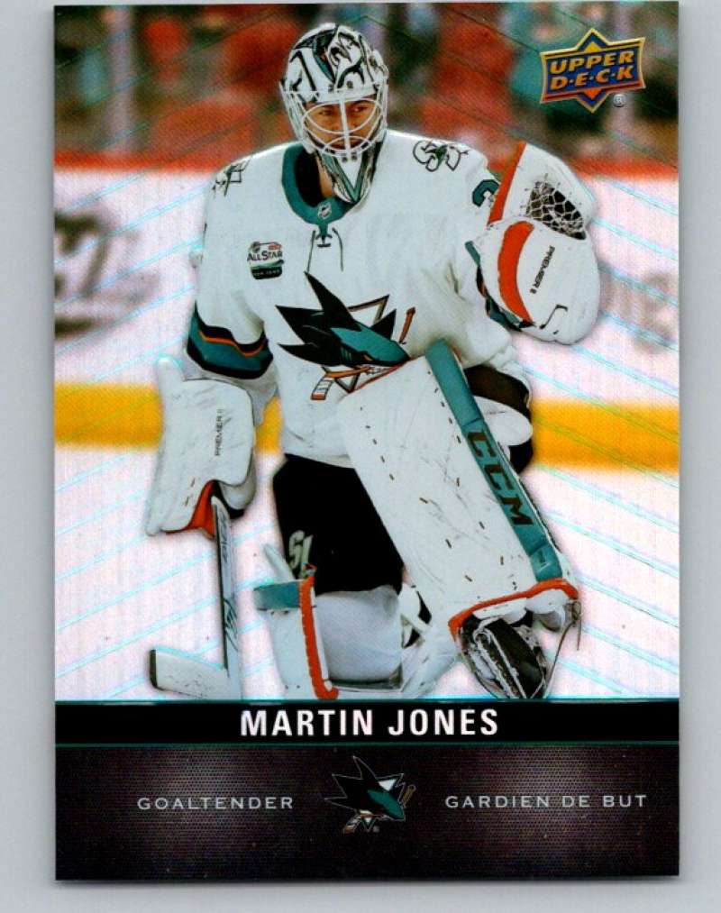 2019-20 Upper Deck Tim Hortons #94 Martin Jones San Jose Sharks Image 1