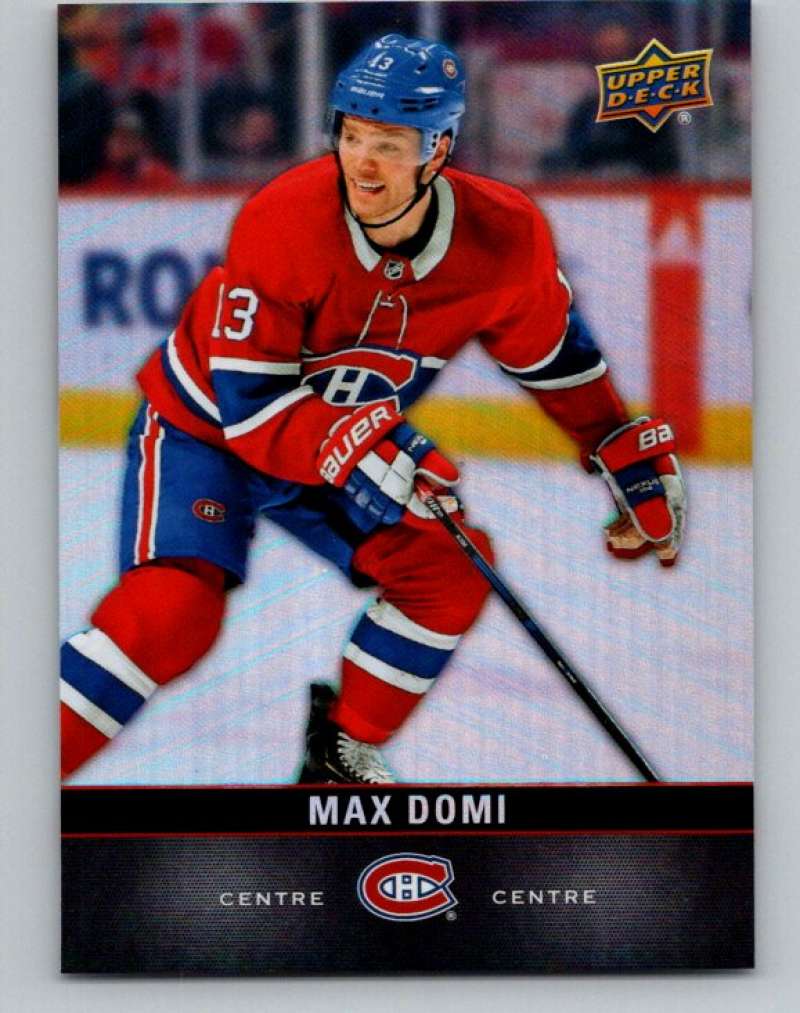 2019-20 Upper Deck Tim Hortons #106 Max Domi Montreal Canadiens Image 1