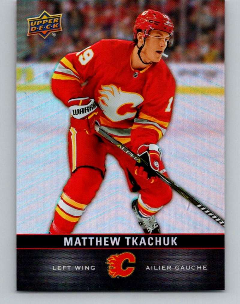 2019-20 Upper Deck Tim Hortons #109 Matthew Tkachuk Calgary Flames Image 1