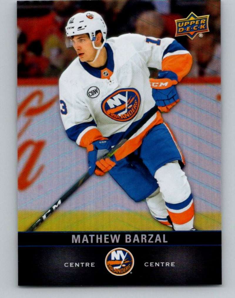 2019-20 Upper Deck Tim Hortons #115 Mathew Barzal New York Islanders Image 1