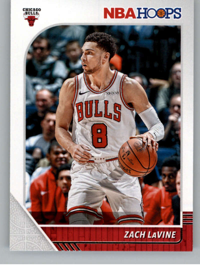 2019-20 Panini Hoops #25 Zach LaVine Chicago Bulls V89482 Image 1