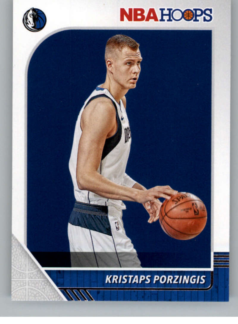 2019-20 Panini Hoops #40 Kristaps Porzingis Dallas Mavericks V89494 Image 1
