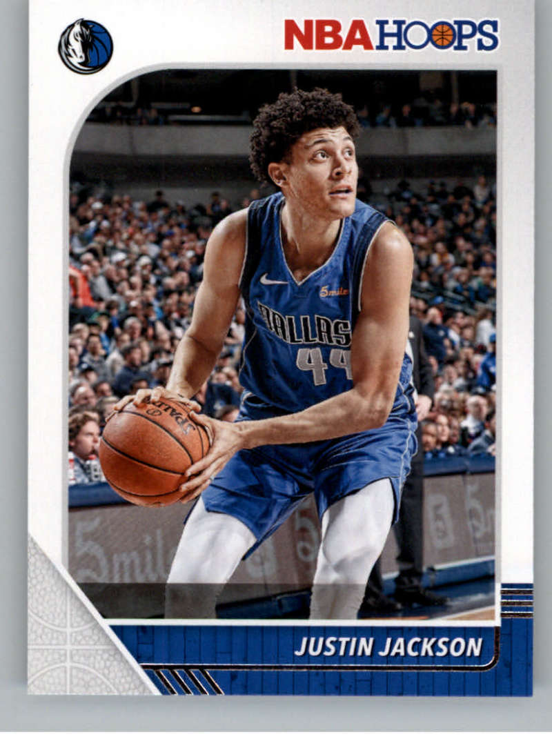2019-20 Panini Hoops #44 Justin Jackson Dallas Mavericks V89501 Image 1