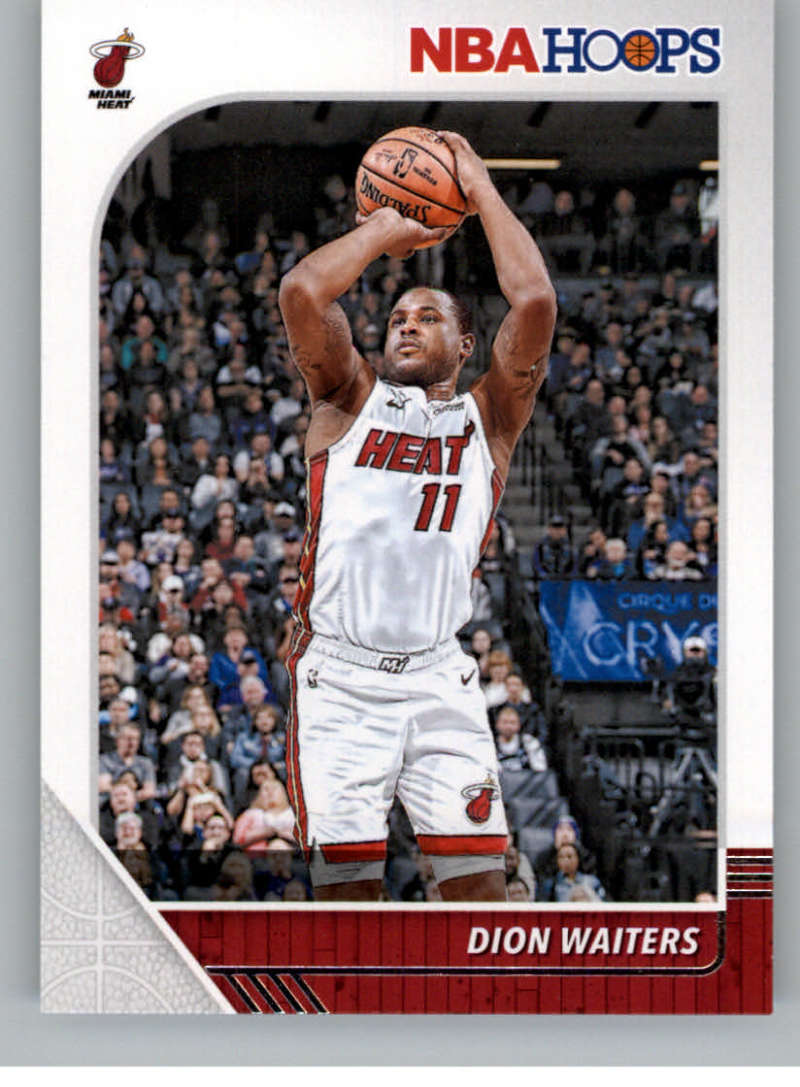 2019-20 Panini Hoops #99 Dion Waiters Miami Heat V89540 Image 1