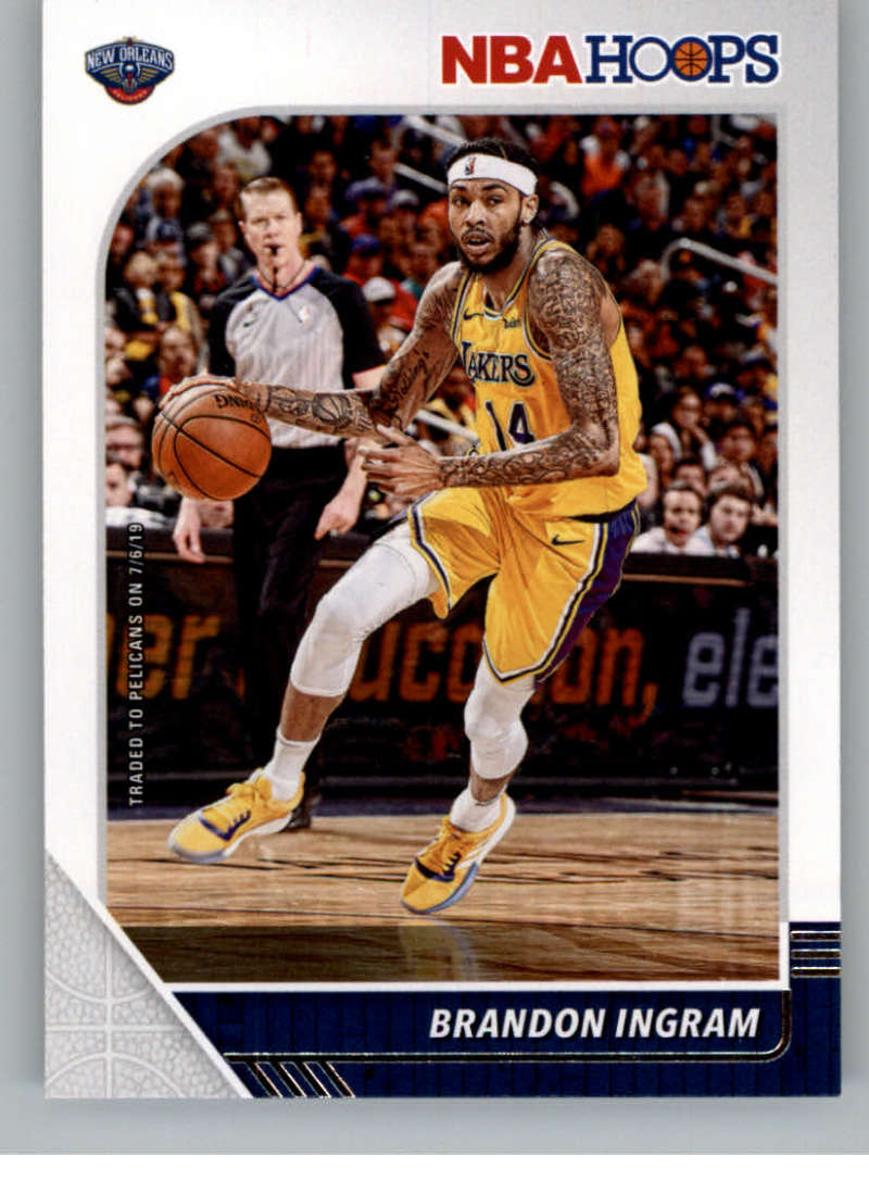 2019-20 Panini Hoops #119 Brandon Ingram New Orleans Pelicans V89556 Image 1