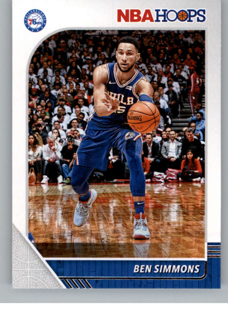 2019-20 Panini Hoops #144 Ben Simmons Philadelphia 76ers V89578 Image 1