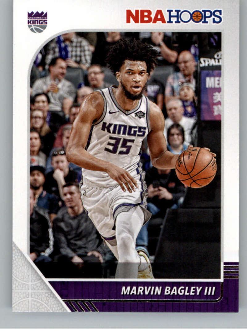 2019-20 Panini Hoops #166 Marvin Bagley III Sacramento Kings V89592 Image 1