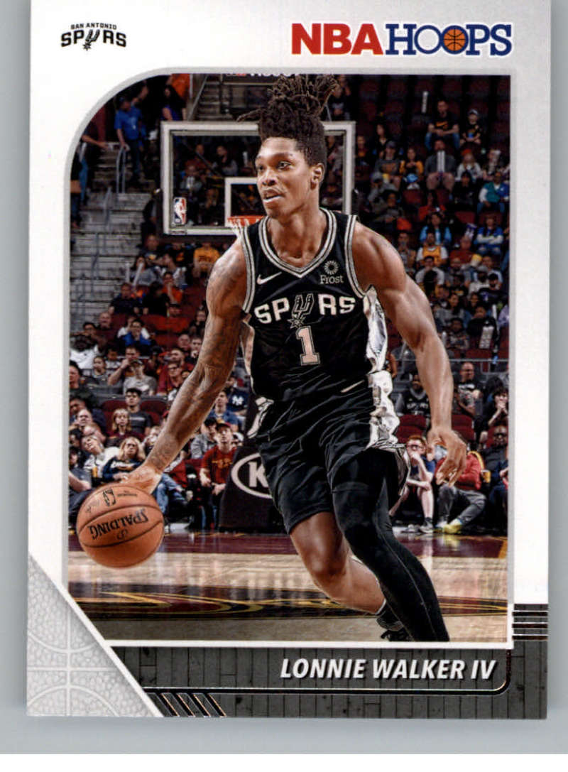 2019-20 Panini Hoops #175 Lonnie Walker IV San Antonio Spurs V89602 Image 1