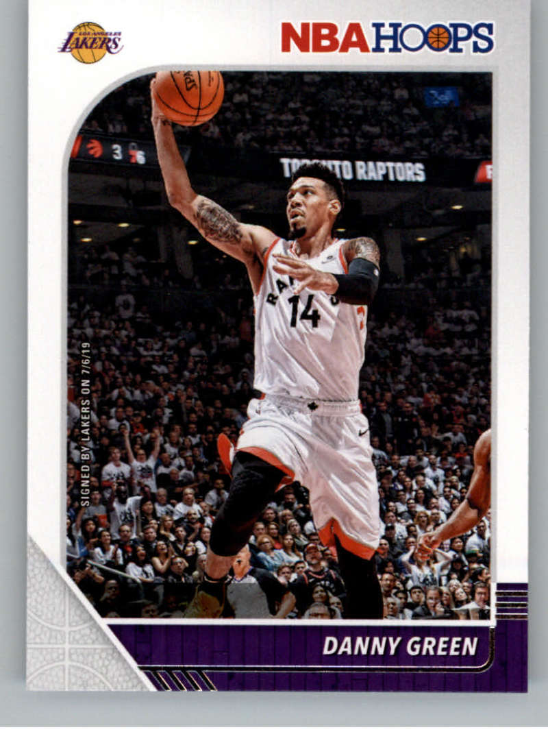 2019-20 Panini Hoops #179 Danny Green Los Angeles Lakers V89604 Image 1