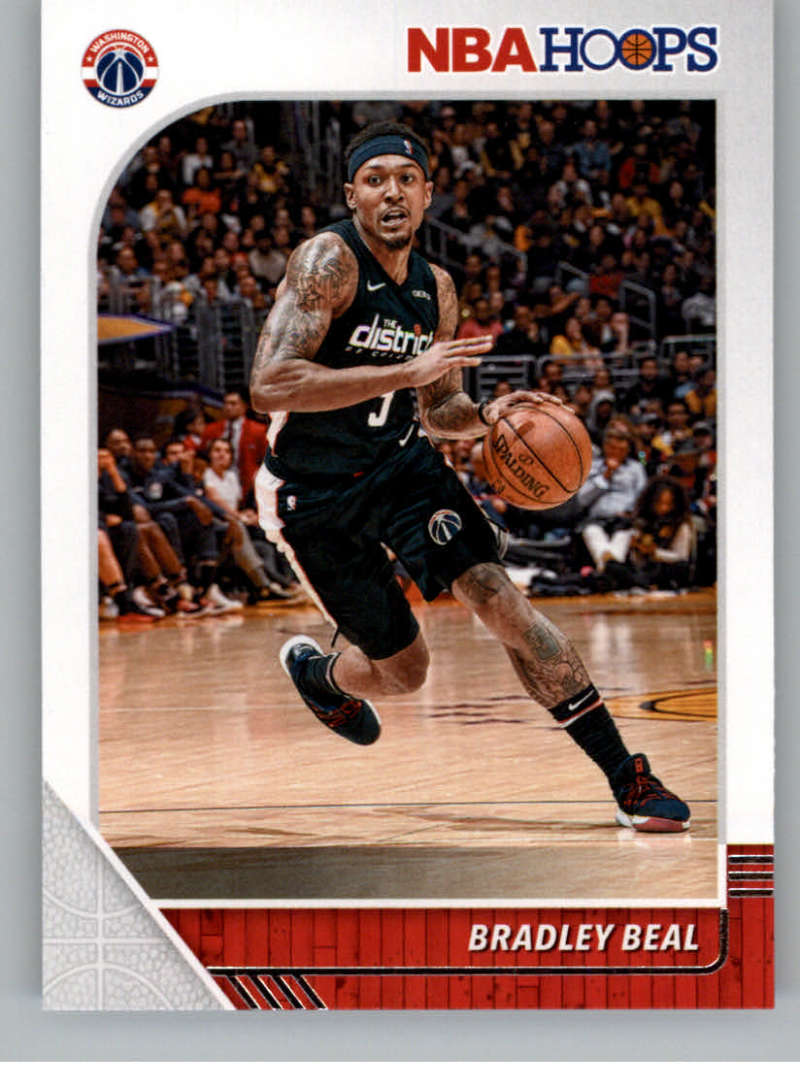 2019-20 Panini Hoops #192 Bradley Beal Washington Wizards V89613 Image 1