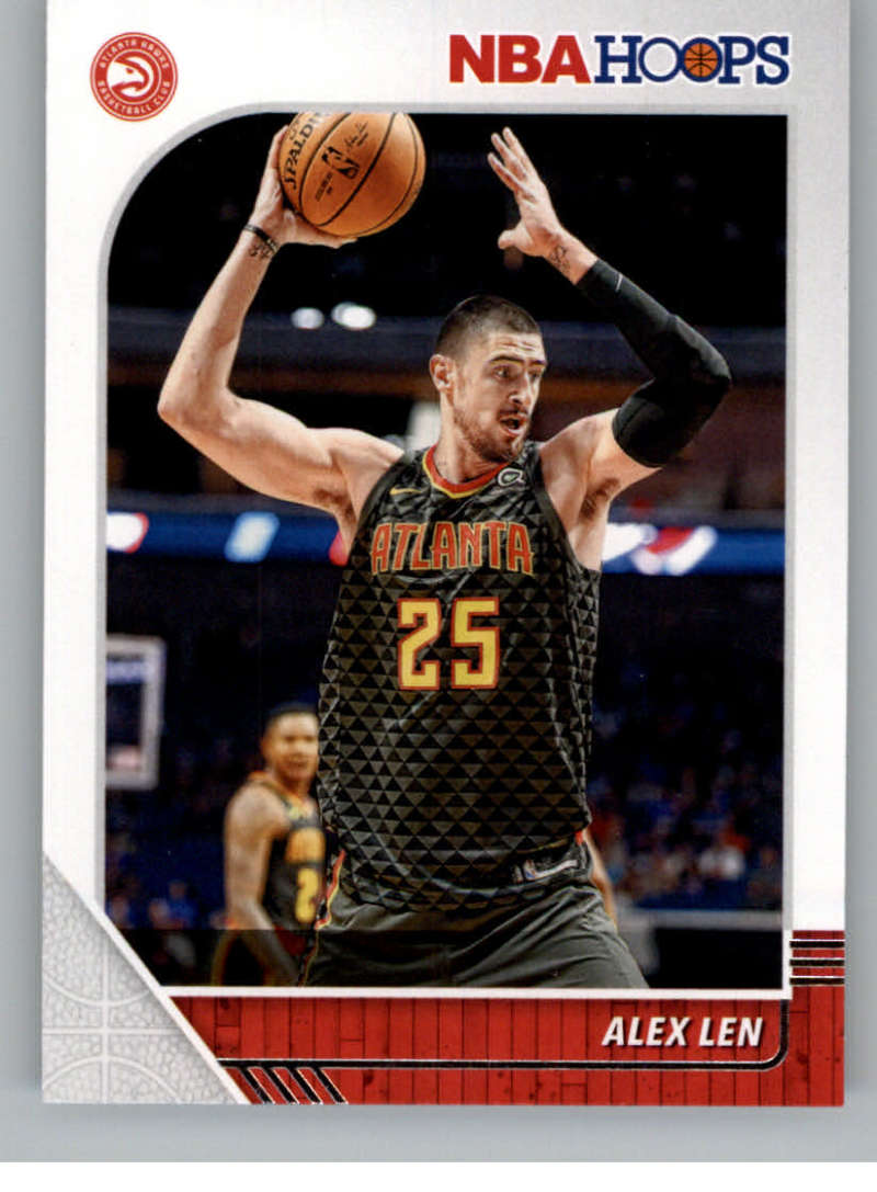 2019-20 Panini Hoops #200 Alex Len Atlanta Hawks V89623 Image 1