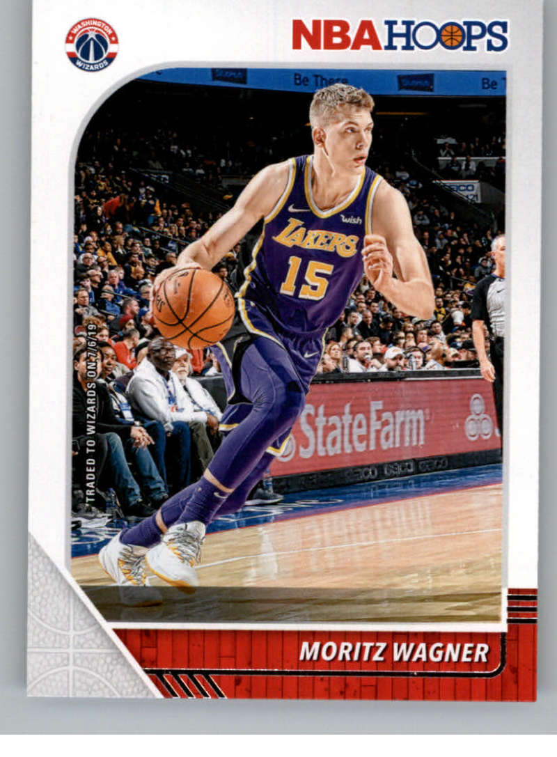 2019-20 Panini Hoops #276 Moritz Wagner Washington Wizards V89638 Image 1