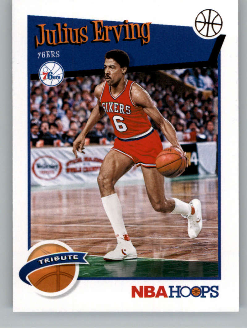 2019-20 Panini Hoops #293 Julius Erving Philadelphia 76ers V89646 Image 1