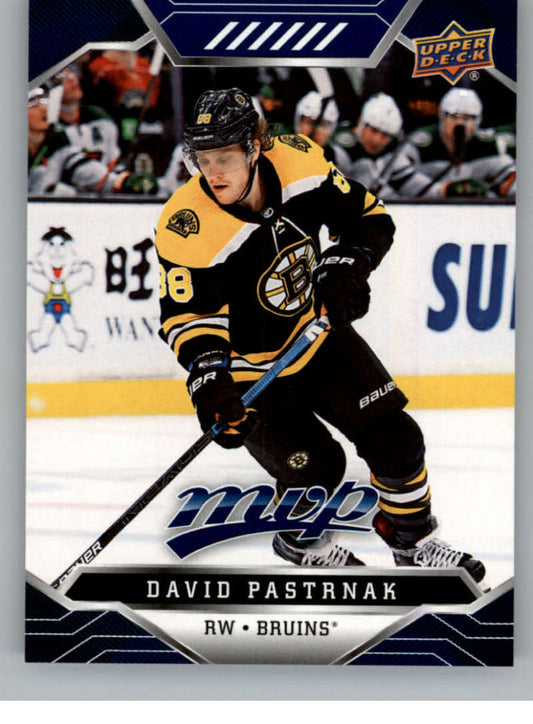 2019-20 Upper Deck MVP Blue #5 David Pastrnak  Boston Bruins  V93587 Image 1