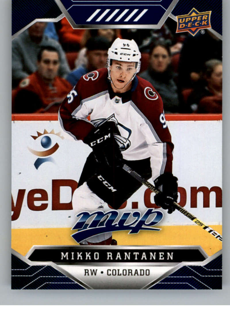 2019-20 Upper Deck MVP Blue #13 Mikko Rantanen Colorado Avalanche V93592 Image 1