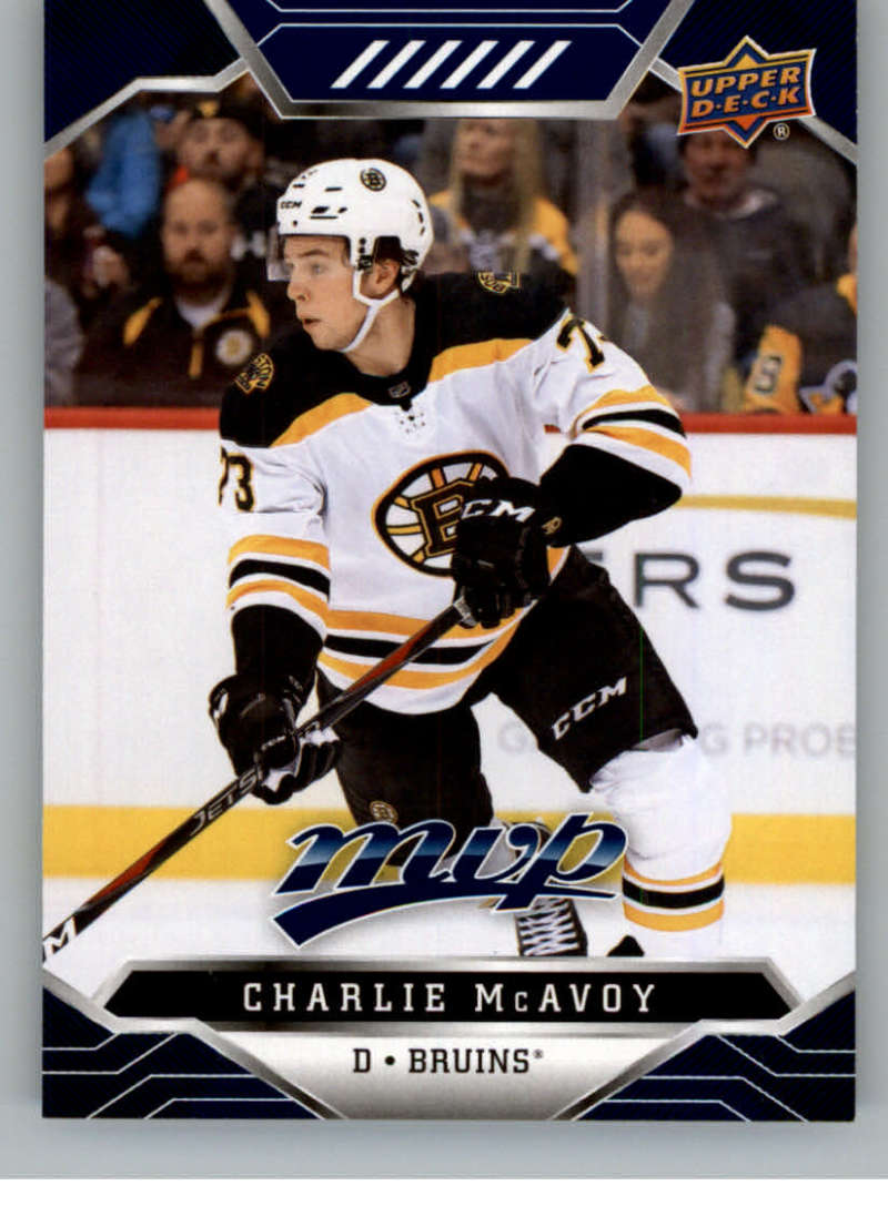 2019-20 Upper Deck MVP Blue #18 Charlie McAvoy Boston Bruins V93595 Image 1