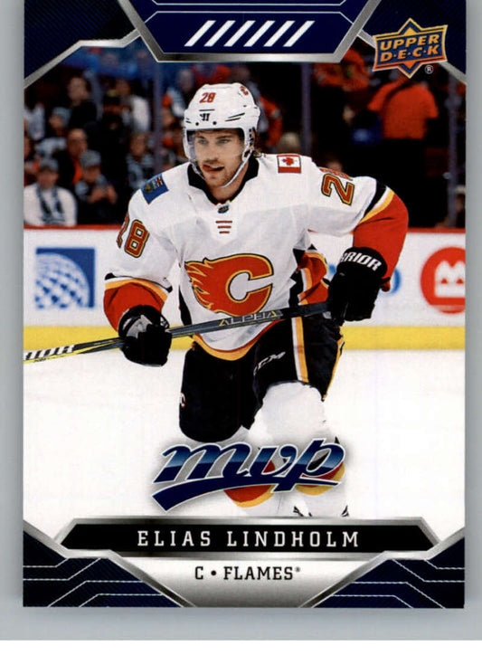 2019-20 Upper Deck MVP Blue #32 Elias Lindholm  Calgary Flames  V93604 Image 1
