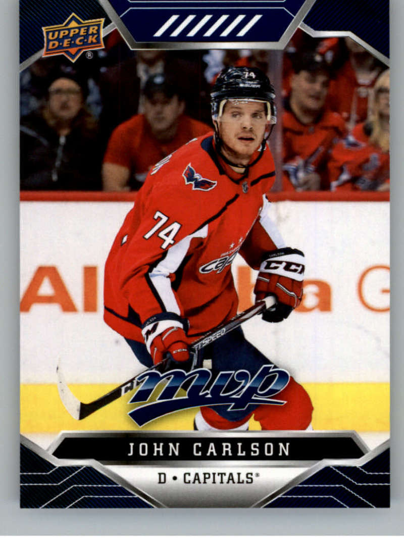 2019-20 Upper Deck MVP Blue #35 John Carlson Washington Capitals V93607 Image 1