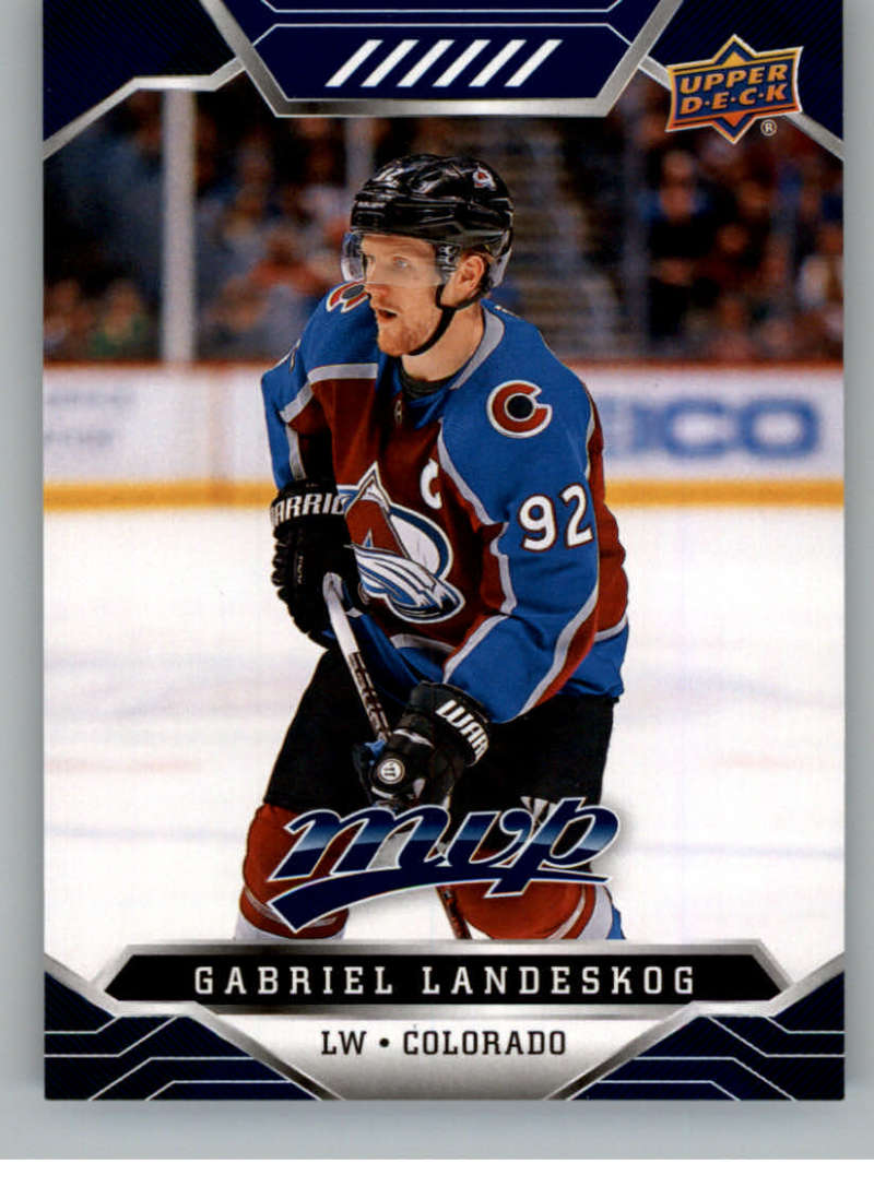 2019-20 Upper Deck MVP Blue #41 Gabriel Landeskog Colorado Avalanche V93613 Image 1