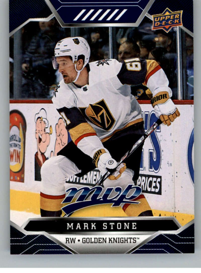 2019-20 Upper Deck MVP Blue #49 Mark Stone Vegas Golden Knights V93619 Image 1