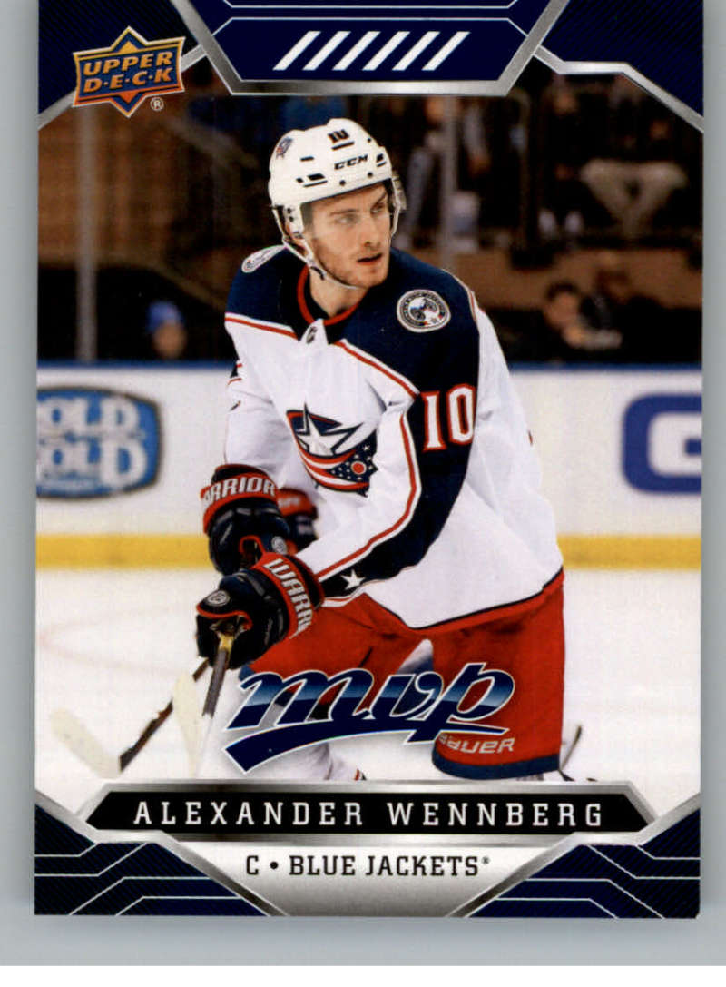 2019-20 Upper Deck MVP Blue #63 Alexander Wennberg Columbus Blue Jackets V93630 Image 1