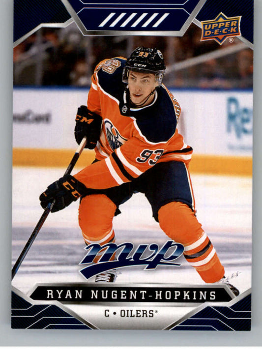 2019-20 Upper Deck MVP Blue #79 Ryan Nugent-Hopkins  Edmonton Oilers  V93638 Image 1
