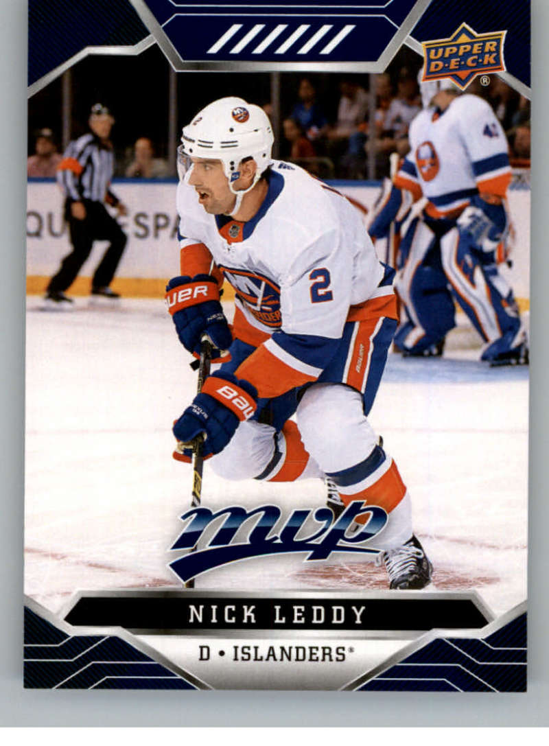 2019-20 Upper Deck MVP Blue #80 Nick Leddy New York Islanders V93639 Image 1