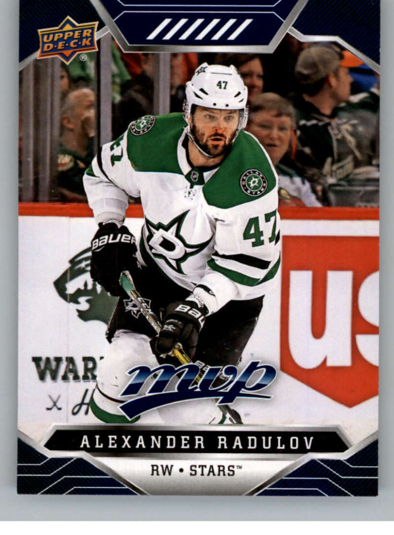 2019-20 Upper Deck MVP Blue #81 Alexander Radulov Dallas Stars V93640 Image 1