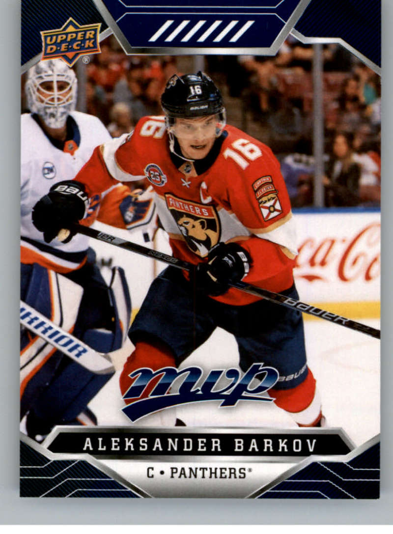 2019-20 Upper Deck MVP Blue #87 Aleksander Barkov Florida Panthers V93645 Image 1