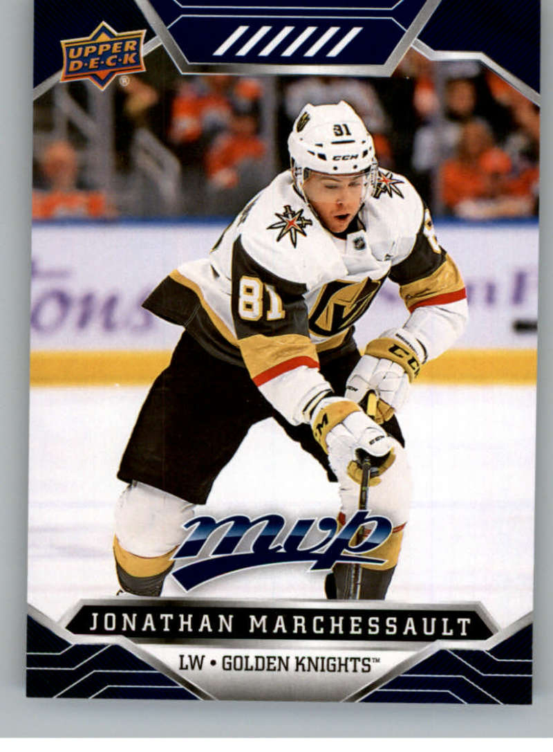 2019-20 Upper Deck MVP Blue #90 Jonathan Marchessault Knights V93648 Image 1