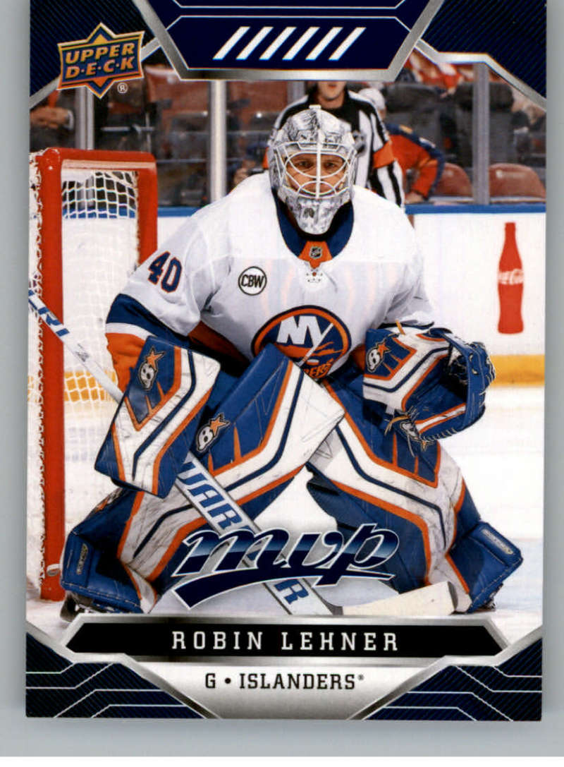 2019-20 Upper Deck MVP Blue #95 Robin Lehner New York Islanders V93653 Image 1