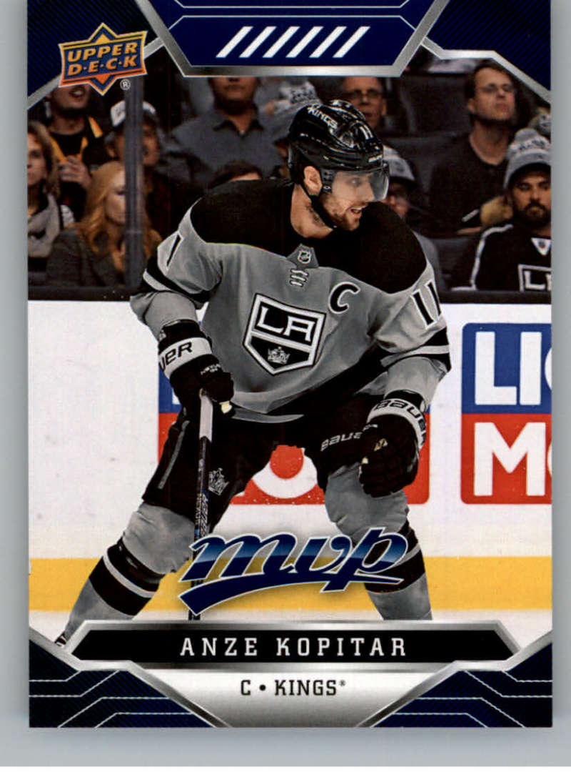 2019-20 Upper Deck MVP Blue #114 Anze Kopitar Los Angeles Kings V93666 Image 1
