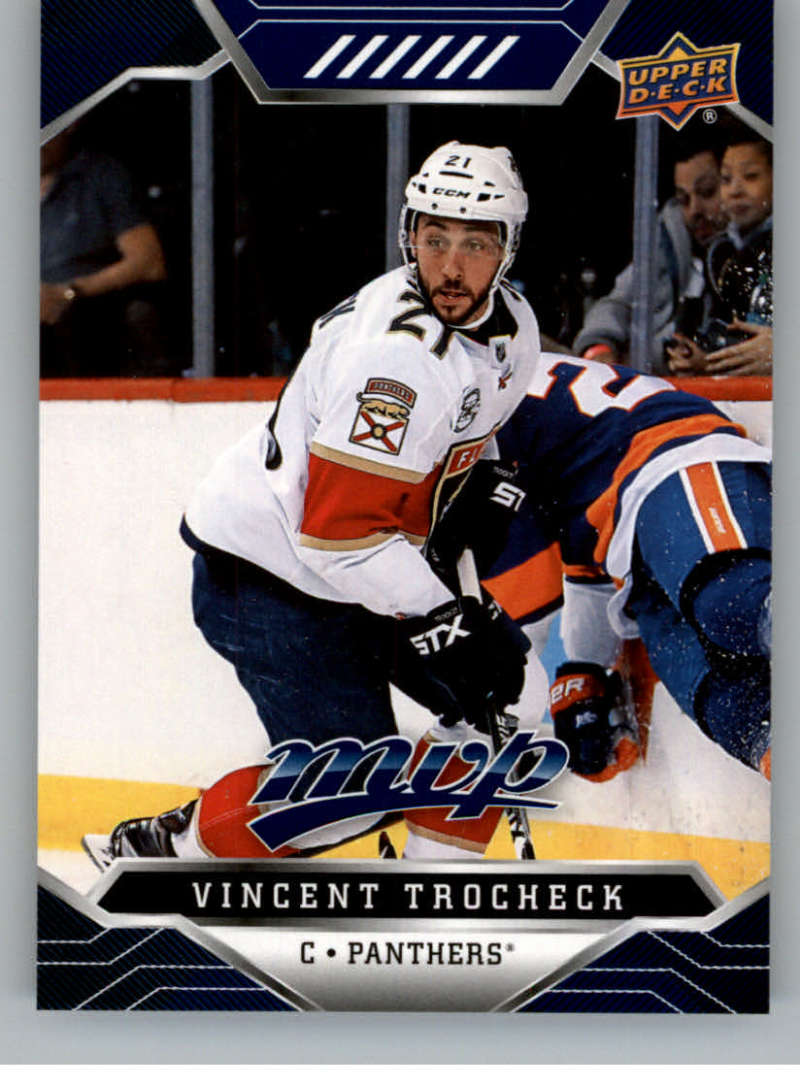 2019-20 Upper Deck MVP Blue #123 Vincent Trocheck Florida Panthers V93674 Image 1